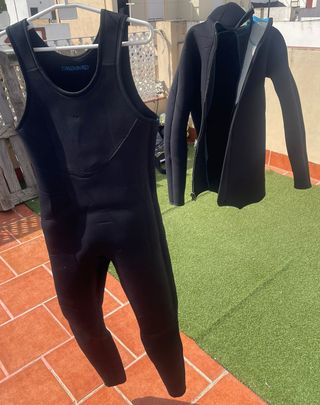 TRAJE BUCEO TRIBORD 2 PIEZAS TALLA 46 M/L HOMBRE