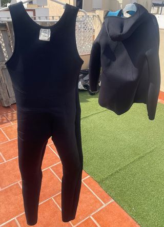 TRAJE BUCEO TRIBORD 2 PIEZAS TALLA 46 M/L HOMBRE
