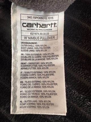 Cazadora Carhartt WIP Nimbus Talla S Mujer