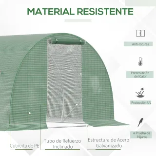 Invernadero Túnel 4.5x3x2m