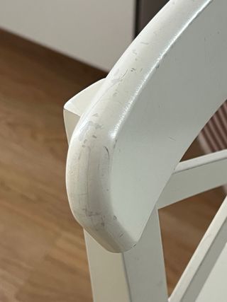 2 Taburetes Altos Ikea Rosentorp Blancos