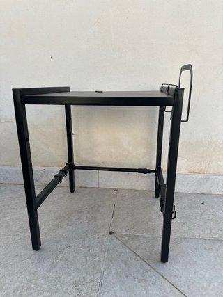 Estante Negro para Microondas