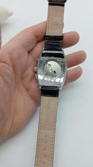 Orologio Bellos automatico viola/argento