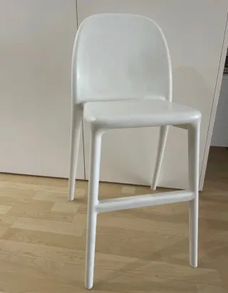 Sgabello per bambini Ikea bianco