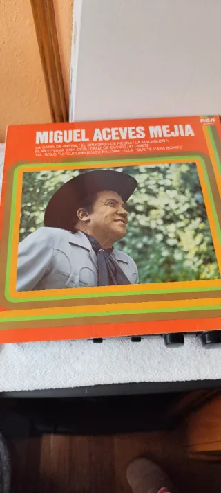 Disco Vinilo Miguel Aceves Mejía RCA