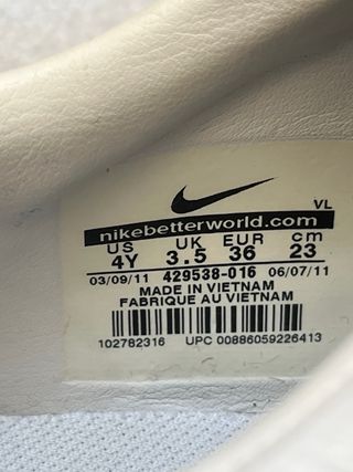 Zapatillas Fútbol Nike Talla 36