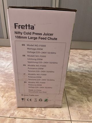 Licuadora Fretta Nifty Nueva