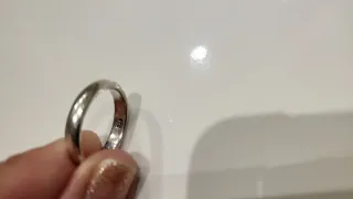 Anillo Plata Estrella Azul