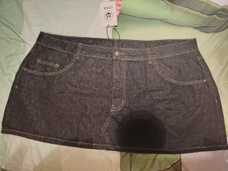 Falda y Short Vaquero Talla XXXXL.