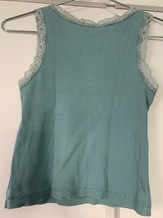 Camiseta tirantes Alcott verde