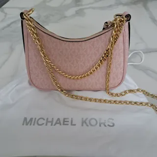 Bolso Michael Kors Rosa y Dorado