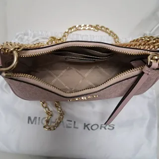 Bolso Michael Kors Rosa y Dorado