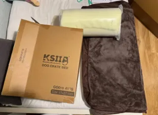 KSIIA Cama para Perro Grande 41x27