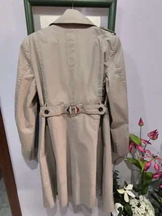 Trench Mango Beige claro