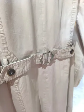 Trench Mango Beige claro
