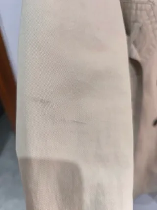 Trench Mango Beige claro