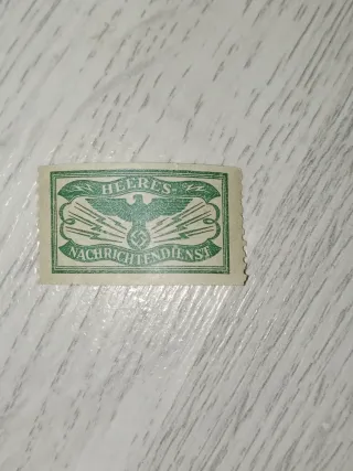 Antiguo sello alemán del servicio secreto 1930-40