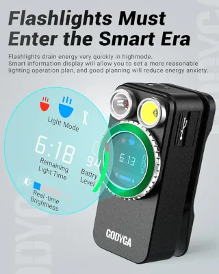 Linterna Godyga LED Recargable USB