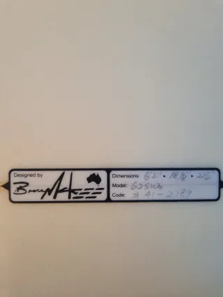 Tavola da surf shortboard McKee / Moor + pinne FC