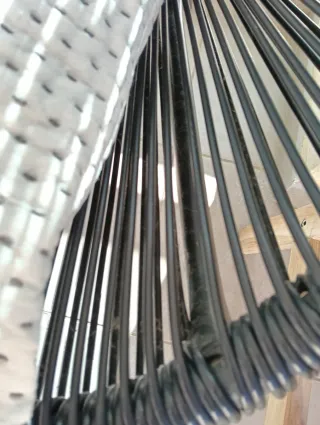 Sofá 2 plazas terraza negro