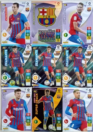 Lote 100 cromos del F.C.Barcelona