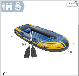 Barca hinchable INTEX Challenger 3