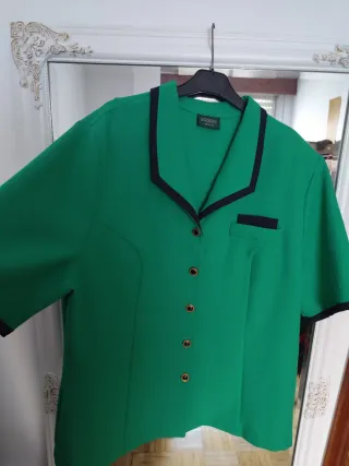 Blusa Vintage Verde