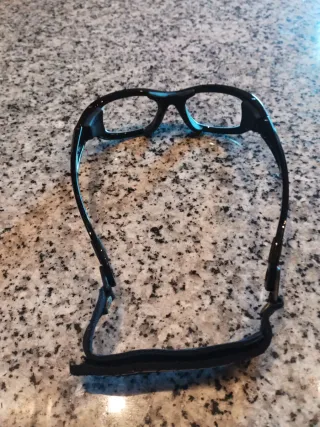 Occhiali da vista sportivi neri