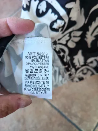 Vestido estampado verano Talla L