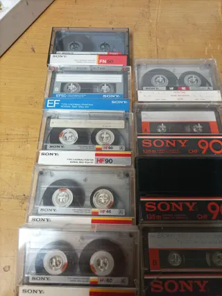 Lote 13Cintas Cassette Sony