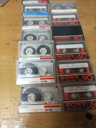 Lote 13Cintas Cassette Sony