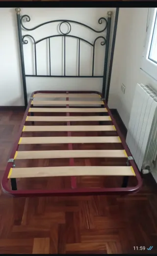 Cabecero forja cama 90/105