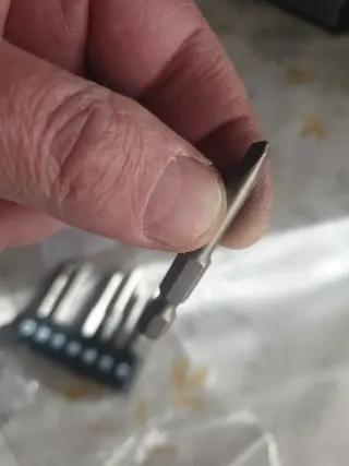 Puntas de seguridad para destornillador