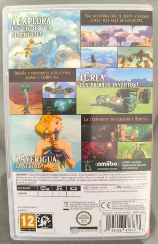 Pacchetto gioco e guida Zelda Tears of the Kingdom