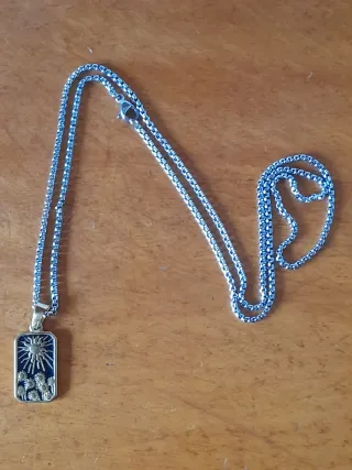 Conjunto 2 Anillos y Colgante Sol