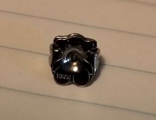 Pendientes Tous Aro Azul y Plata