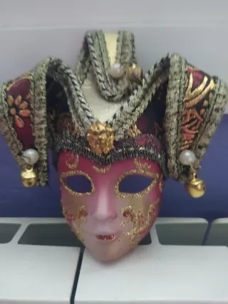 Máscaras Venecianas Adorno (2 Unidades)