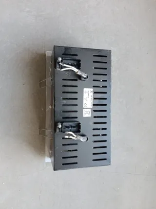 Foco empotrado doble plata con transformador.