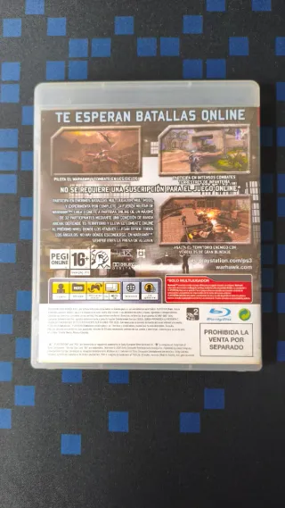 Warhawk PS3 Pal España