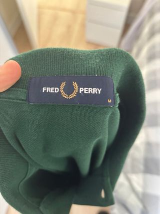 Polo Fred Perry Verde Talla M