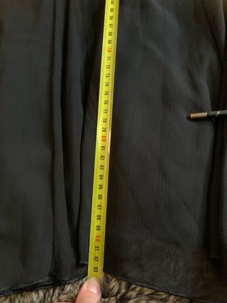 Vestido de fiesta negro y blanco