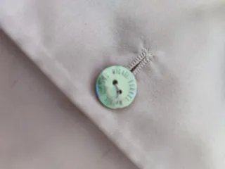 Traje pantalón rosa de seda natural