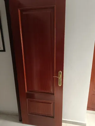 4Puertas Madera Maciza Impecables