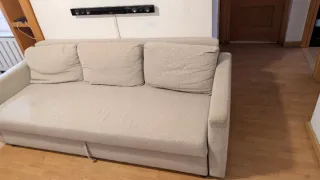 Sofá IKEA beige tela