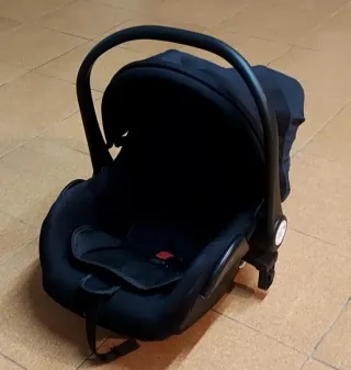 Cuco Grupo 0+ Isofix Negro 0-15kg