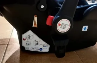 Cuco Grupo 0+ Isofix Negro 0-15kg