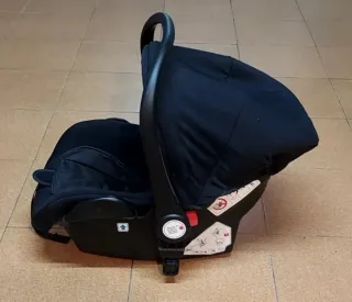 Cuco Grupo 0+ Isofix Negro 0-15kg