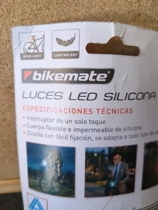 Luces LED Silicona Bicicleta (2 uds)
