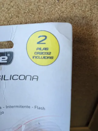 Luces LED Silicona Bicicleta (2 uds)