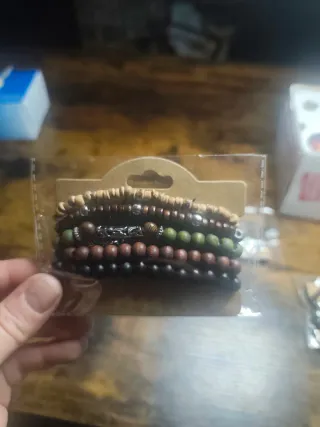 Pack 20 Pulseras Hombre Madera